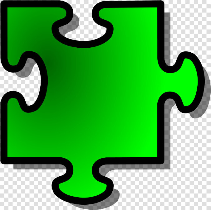 Jigsaw Puzzles Puzzle Video Game 3d puzzle   Green Jigsaw Puzzle Piece  HD Png DownloadTransparent PNG