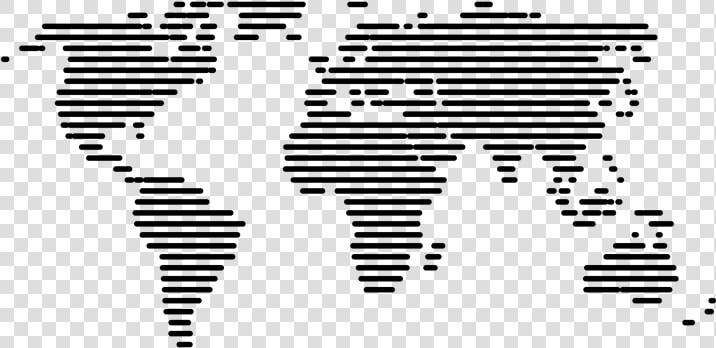 World Map Png Image Free Download Searchpng   World Map Black And White Vector  Transparent PngTransparent PNG