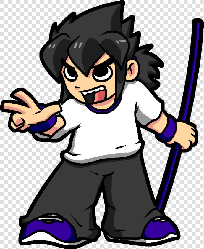 Shiro Scott Pilgrim   Cartoon  HD Png DownloadTransparent PNG