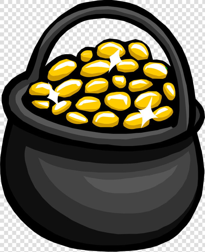 Club Penguin Rewritten Wiki   Pot Of Gold Club Penguin  HD Png DownloadTransparent PNG