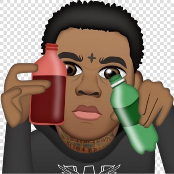  kevingates  lean  cartoon   Kevin Gates Emoji  HD Png DownloadTransparent PNG