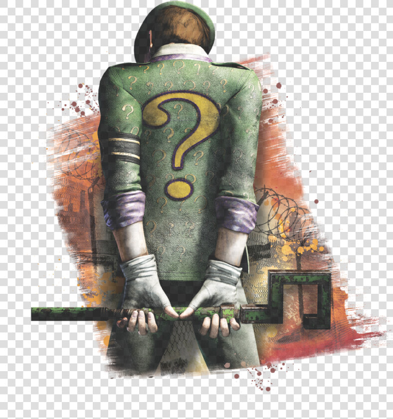 Transparent Riddler Png   Riddler Arkham City  Png DownloadTransparent PNG