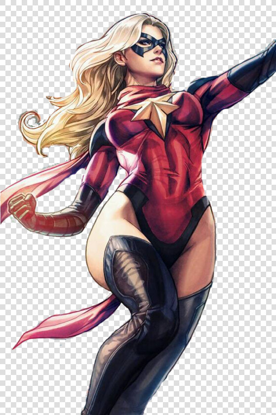 Thumb Image   Ms Marvel Artgerm  HD Png DownloadTransparent PNG