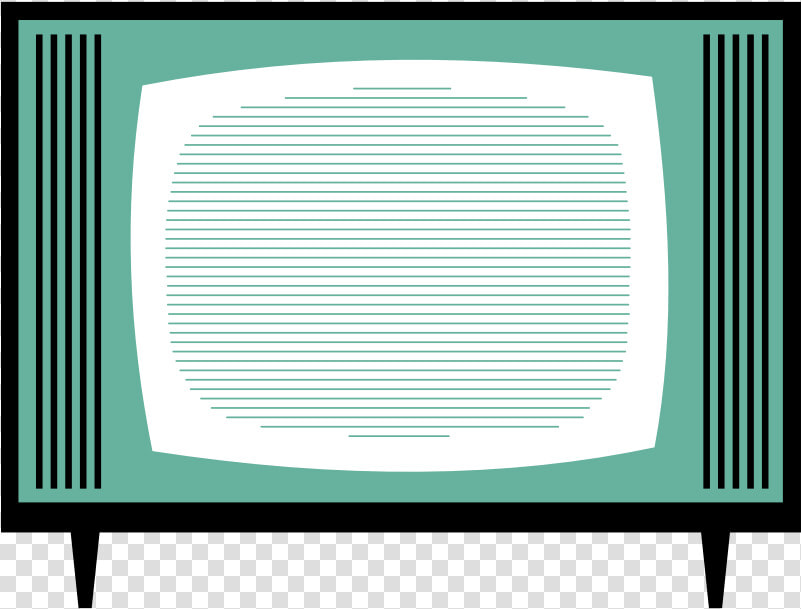 Old Fashioned Tv Set By Rones   Old Fashioned Television Set  HD Png DownloadTransparent PNG