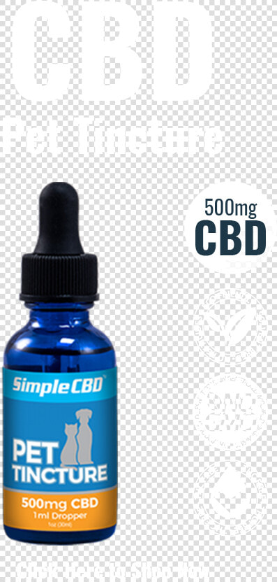 Pet Tincture 500   Tincture Of Cannabis  HD Png DownloadTransparent PNG