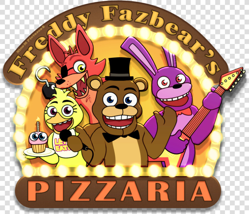 Freddy Fazbears Pizzeria Logo   Fnaf Logo  HD Png DownloadTransparent PNG