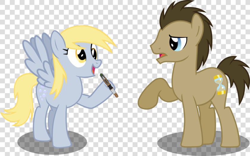 Doctor And Derpy   Doctor Whooves  HD Png DownloadTransparent PNG