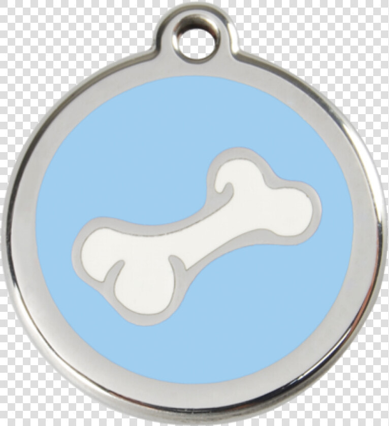 Light Blue Cartoon Bone Pet Tag   Pet Tag  HD Png DownloadTransparent PNG