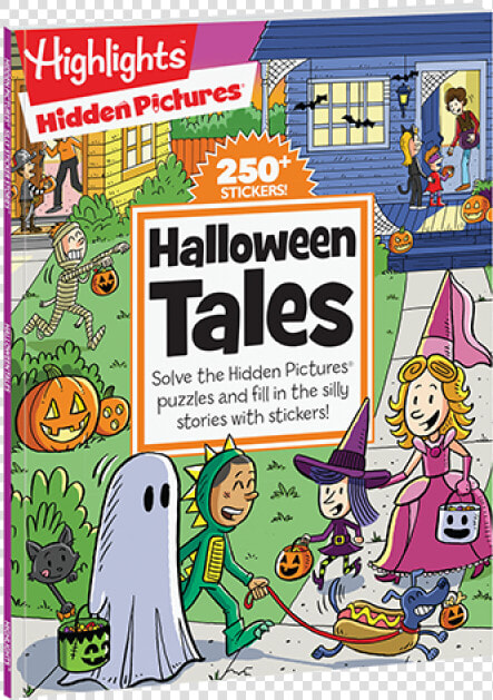 Hidden Pictures Silly Sticker Stories   Halloween Highlights Hidden  HD Png DownloadTransparent PNG