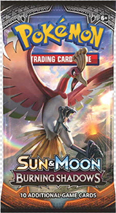 Burning Shadows Booster Pack  HD Png DownloadTransparent PNG