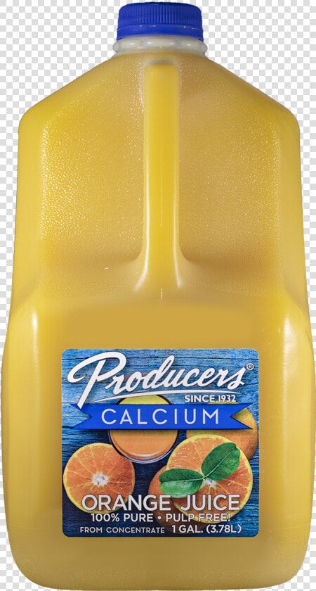 Calcium Orange Juice   Pints Orange Juice  HD Png DownloadTransparent PNG