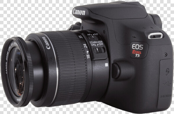 Canon Eos Rebel T5 Side  HD Png DownloadTransparent PNG