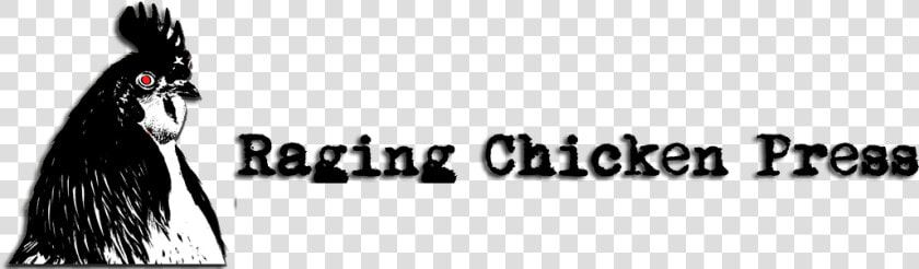 Cropped Raging Chicken Head New Layout Header   Monochrome  HD Png DownloadTransparent PNG