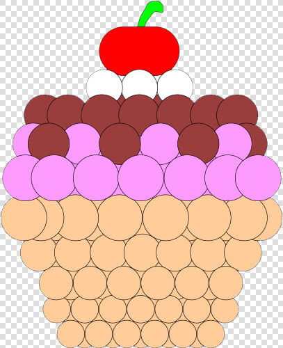 Balloon Sculptures Cupcake   Illustration  HD Png DownloadTransparent PNG