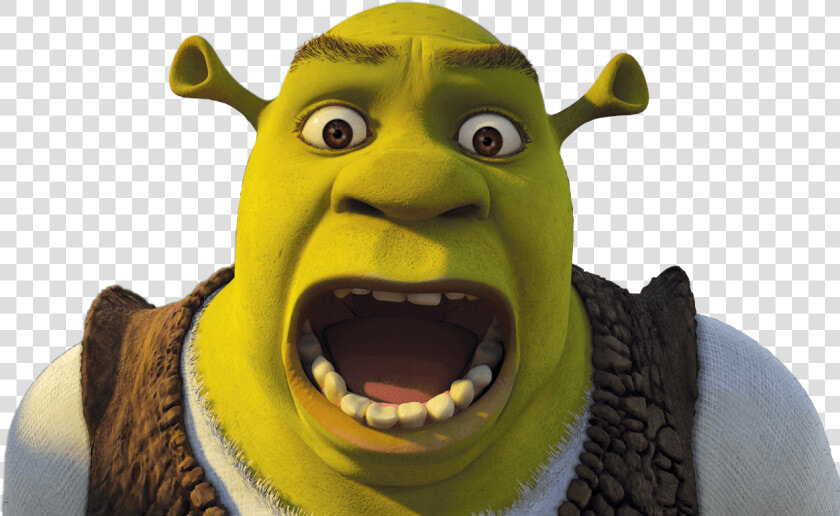 Shrek Open Mouth   Stickers Para Whatsapp Shrek  HD Png DownloadTransparent PNG