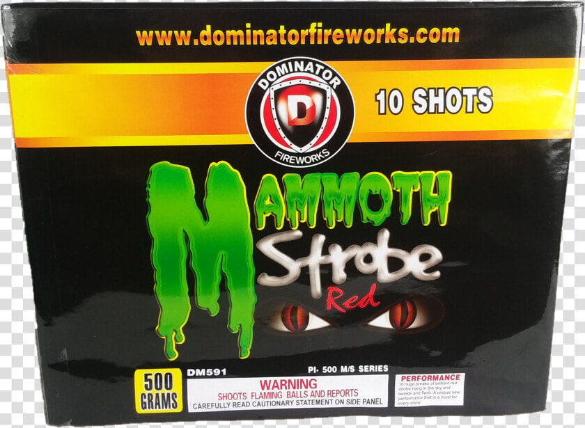 Dm591 Mammoth Strobe Red   D  HD Png DownloadTransparent PNG