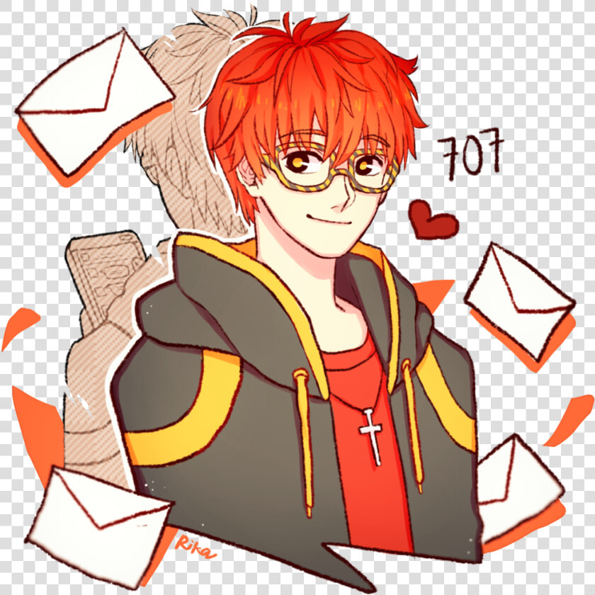 707 Art Mystic Messenger  HD Png DownloadTransparent PNG