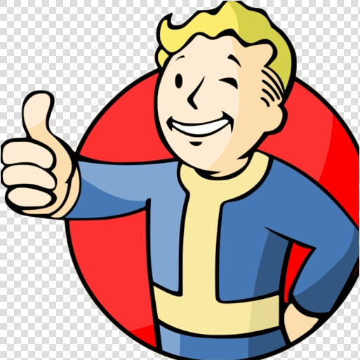 Chicago Cubs Clip Art Clipartsco Game Fall Out Boy   Vault Boy Fallout Logo  HD Png DownloadTransparent PNG