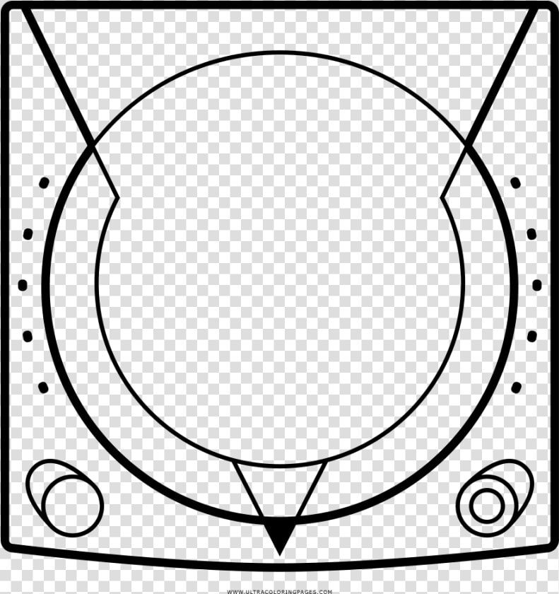 Dreamcast Coloring Page  HD Png DownloadTransparent PNG