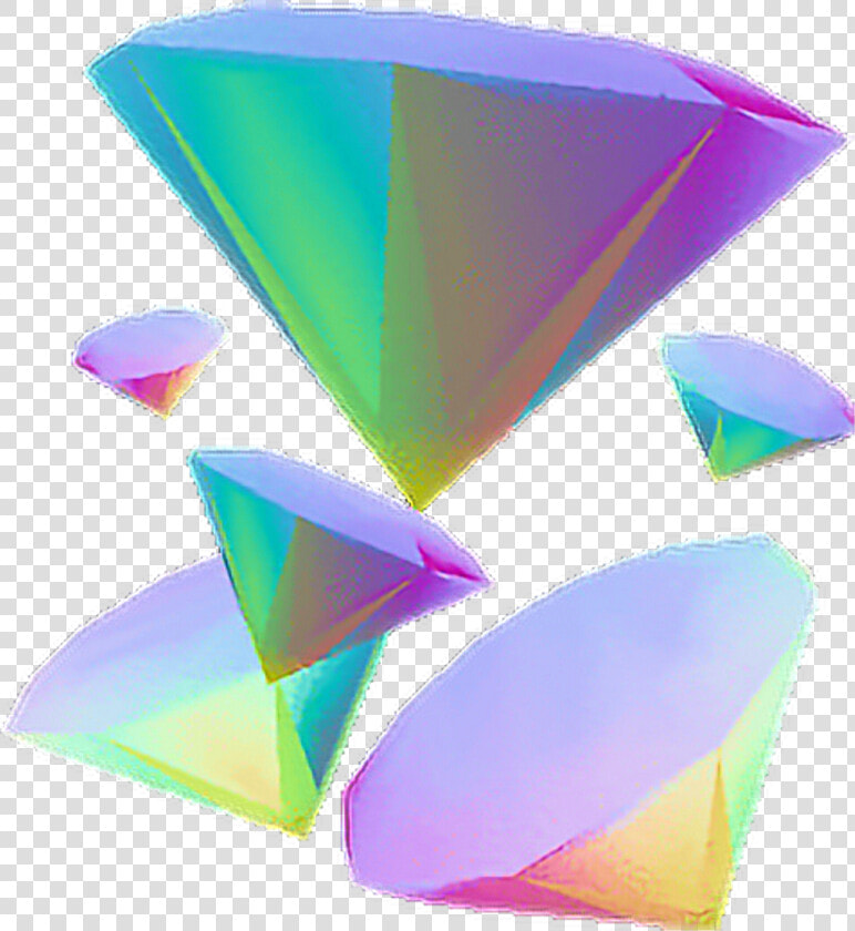 Vaporwave Aesthetic Holographic Holo Overlay Tumblr   Triangle Aesthetic Png  Transparent PngTransparent PNG