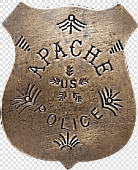 Apache Police Badge   Artifact  HD Png DownloadTransparent PNG