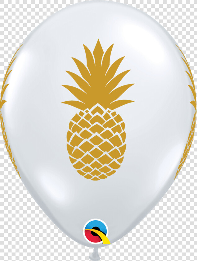 Diamond Clear With Gold Pineapple   Tumbler Pineapple  HD Png DownloadTransparent PNG