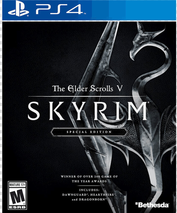 Elder Scrolls V Skyrim Special Edition Ps4  HD Png DownloadTransparent PNG