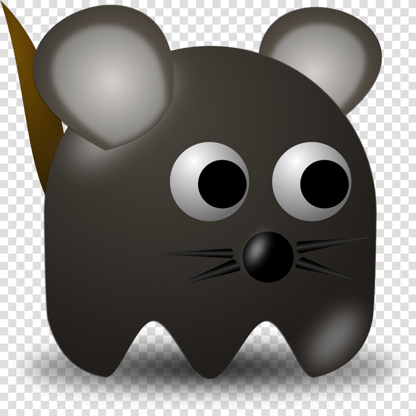 Newbie Mouse Animal 555px   Blue Pacman Ghost  HD Png DownloadTransparent PNG