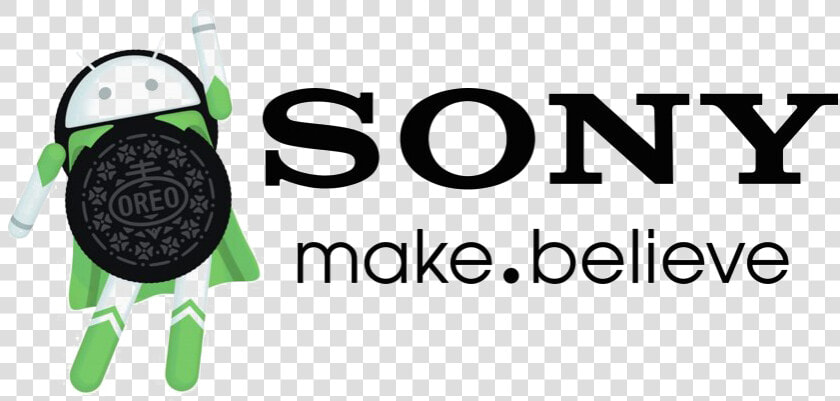 Android Oreo Png Photo   Sony Logo Make Believe  Transparent PngTransparent PNG