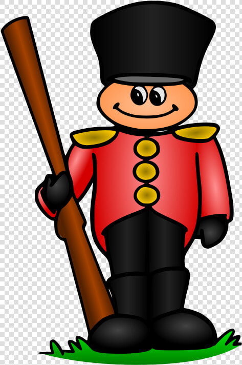 Transparent Soldier Clipart   British Soldier Cartoon Drawing  HD Png DownloadTransparent PNG