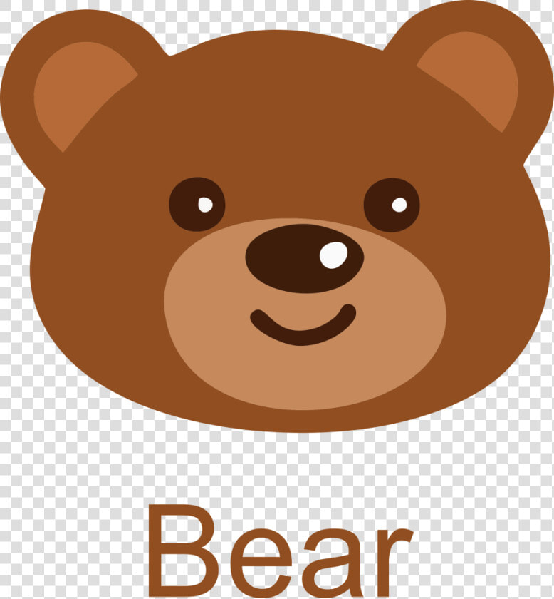 Transparent Bear Face Png   Teddy Bear Face Cartoon  Png DownloadTransparent PNG