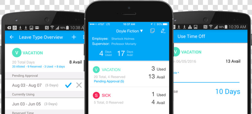 Paid Time Off On Mobile  HD Png DownloadTransparent PNG
