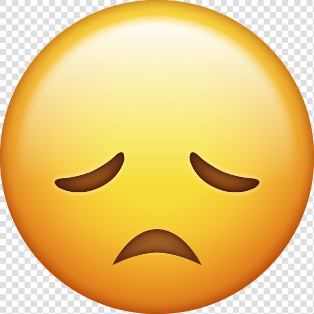 Download Super Sad Iphone Emoji Image   Sad Ios Emoji Png  Transparent PngTransparent PNG