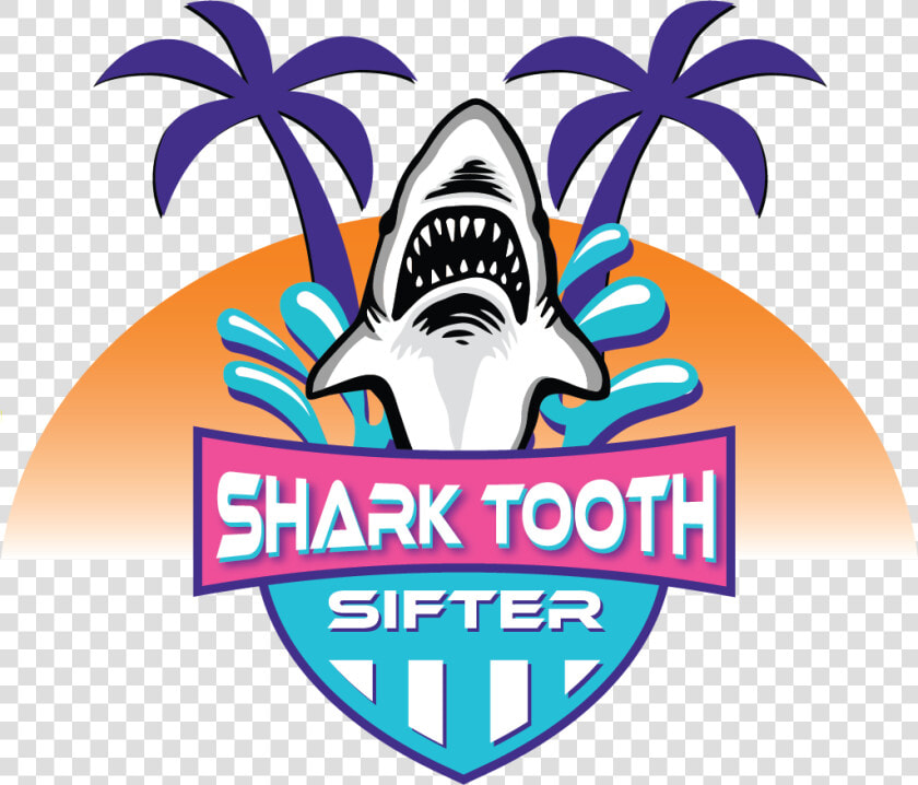 Shark Tooth Sifter   Logo Of Shark Tooth  HD Png DownloadTransparent PNG