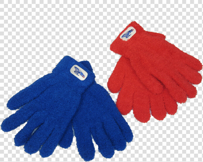 Fuzzy Gloves In Royal Blue Or Red   Wool  HD Png DownloadTransparent PNG