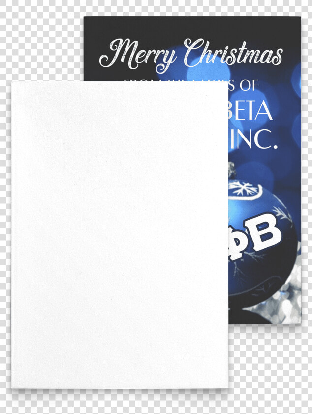 Zeta Phi Beta Christmas Card   Zeta Phi Beta Christmas  HD Png DownloadTransparent PNG