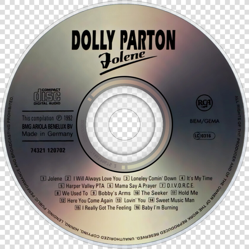 Dolly Parton Jolene Cd  HD Png DownloadTransparent PNG