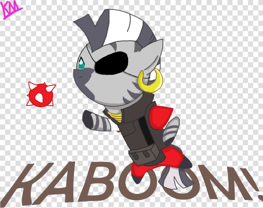 Kittymelodies  Crossover  Democora  Demoman  Kaboom    Cartoon  HD Png DownloadTransparent PNG