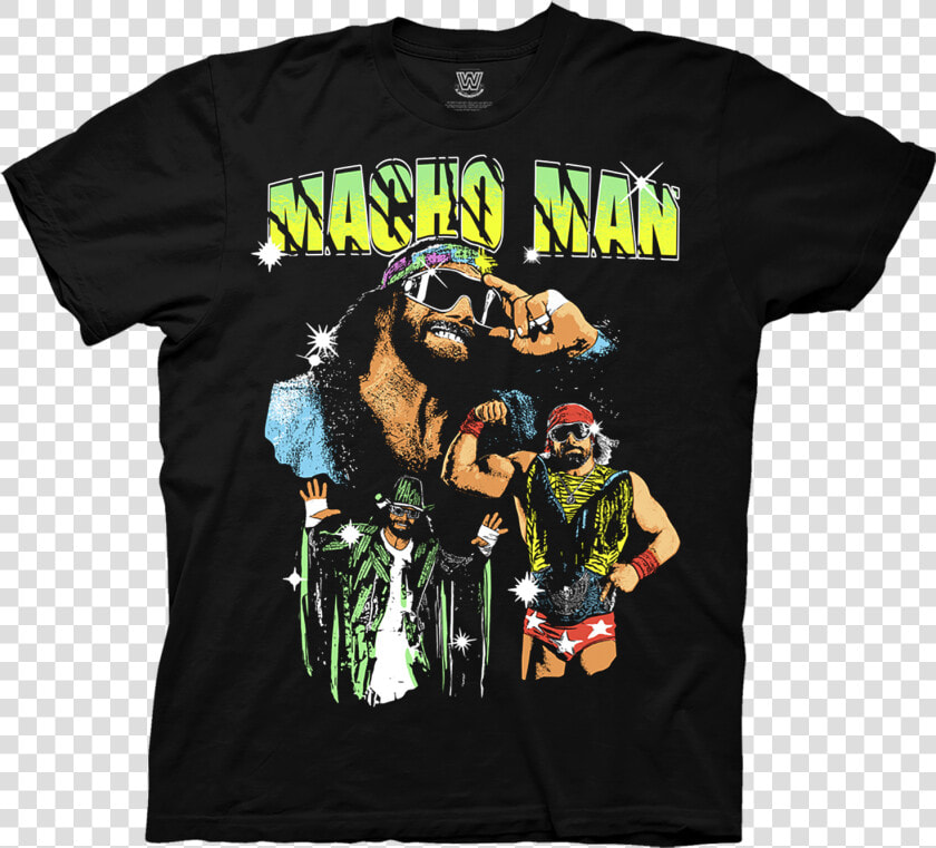 Triple Threat Macho Man Randy Savage T shirt   Boondock Saints   Veritas Aequitas Guns  HD Png DownloadTransparent PNG