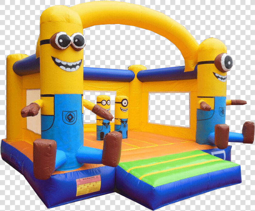 Inflatable Minions Bouncy Castle  HD Png DownloadTransparent PNG