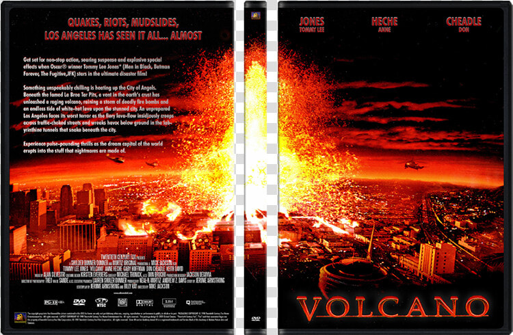 Volcano 1997 Dvd Cover  HD Png DownloadTransparent PNG