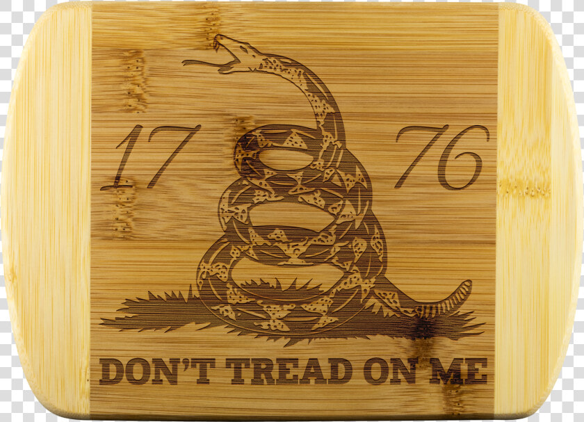 Don T Tread On Me Laser Etched Cutting Board  HD Png DownloadTransparent PNG