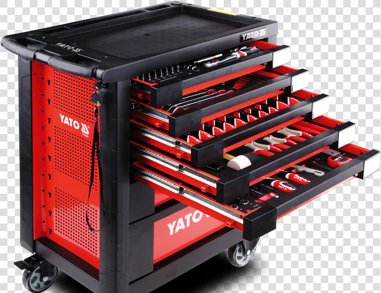 Power   7 Drawer Tool Trolley  HD Png DownloadTransparent PNG