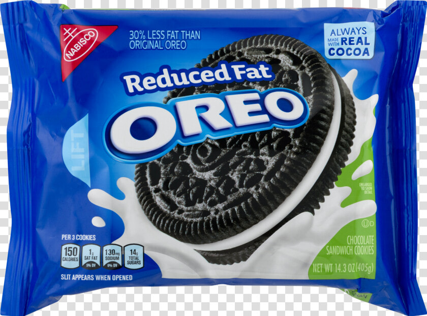 Oreo Reduced Fat  HD Png DownloadTransparent PNG