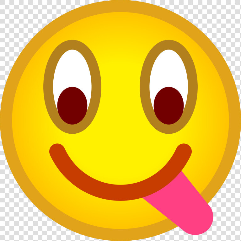 Emoticon Smiley Tongue Clip Art   Green Smiley With Tongue  HD Png DownloadTransparent PNG