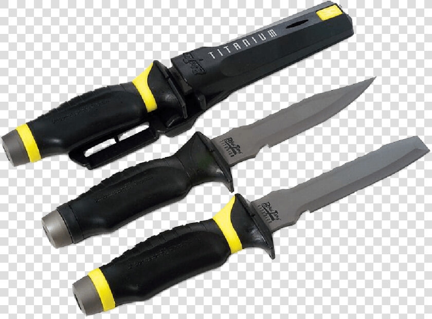 Blue Tang Titanium   Dive Knives  HD Png DownloadTransparent PNG