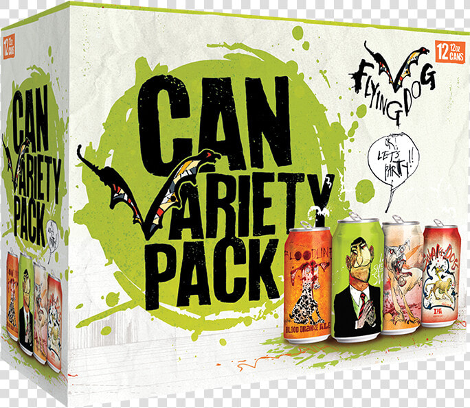 Flying Dog Logo Png   Flying Dog Variety Pack Cans  Transparent PngTransparent PNG