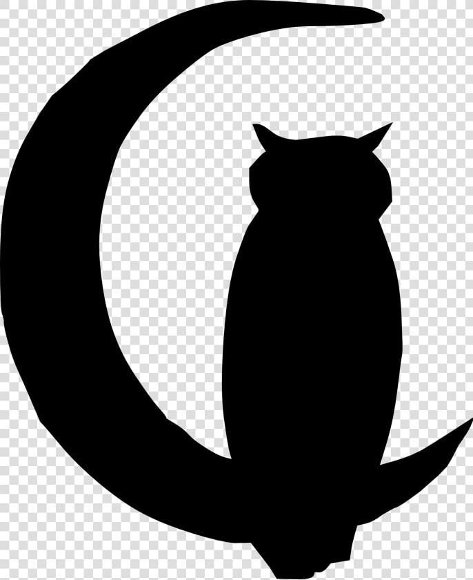 Owl Silhouette Clip Art   Owl Silhouette Transparent  HD Png DownloadTransparent PNG