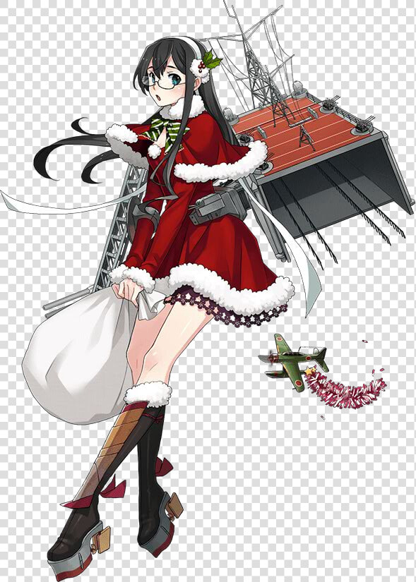 Ooyodo Kai Christmas 2015   Kantai Collection Png  Transparent PngTransparent PNG