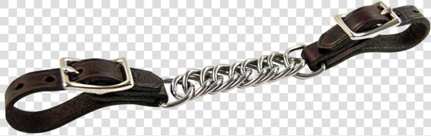 Curb Chain With Leather Ends   Strap  HD Png DownloadTransparent PNG